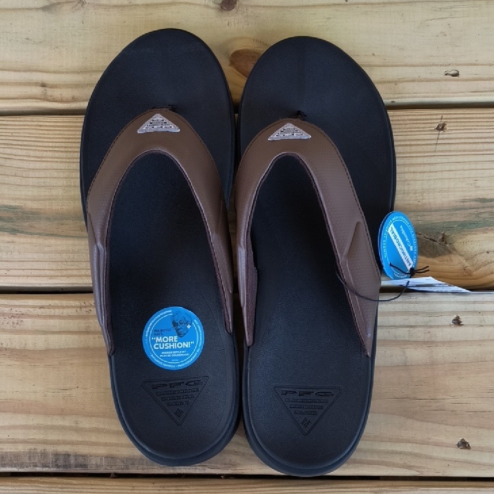 Men's Brown Flip Flops